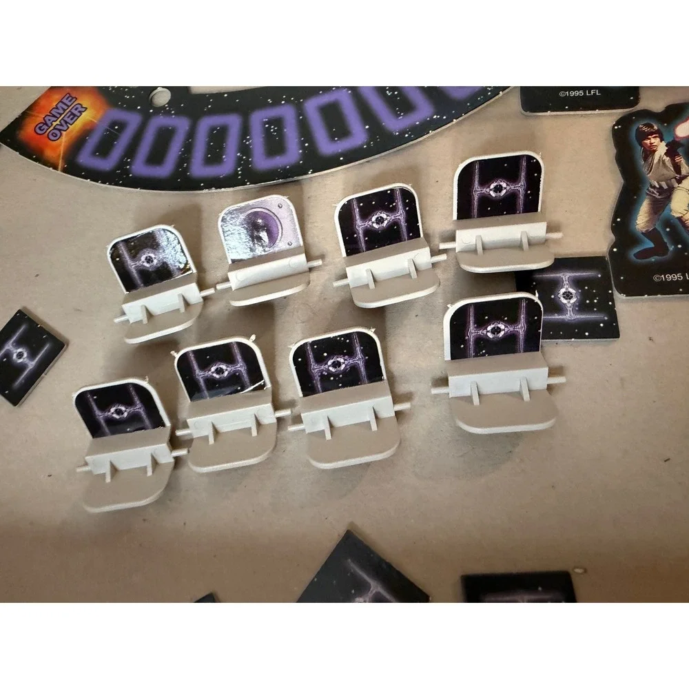 intage 1995 Star Wars Death Star Assault Game Parker Brothers Board Game
